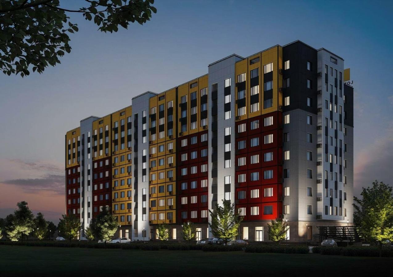 Уютная Квартира-Студия Жк Lotus Terrace Apartment Almaty Exterior photo
